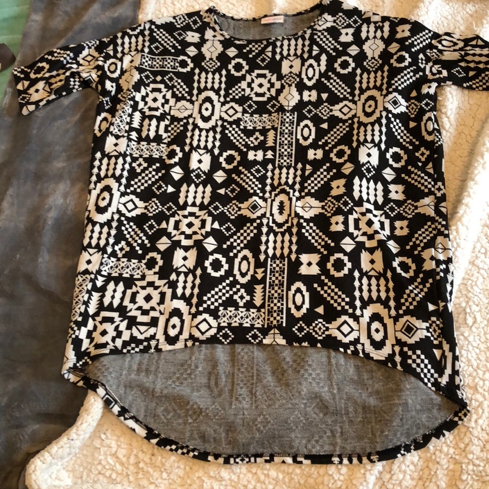 Short sleeve lula roe tunic